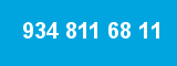 934 811 68 11 934 811 68 11